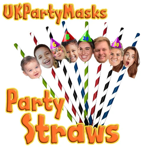 Sip Sip Hooray! Add a Hilarious Personal Touch with Face Straws