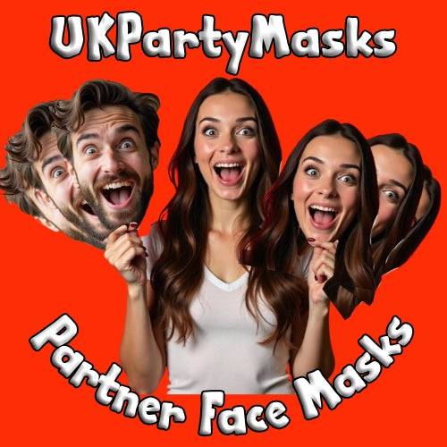 Personalised Partner Face Masks from PersonalisedFaceMask.co.uk