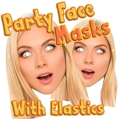 Personalised-Face-Masks - Supplied with Elastics - Face