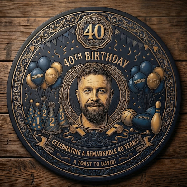 Personalised Beer Mat