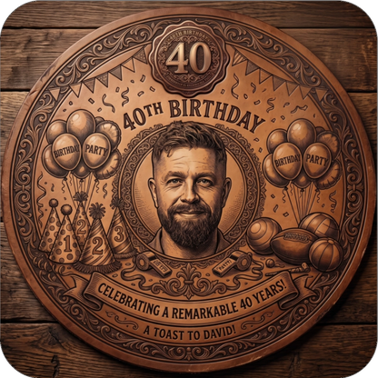Personalised Beer Mat