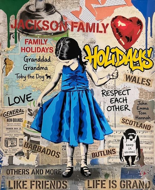 Family Word Art Silhouette