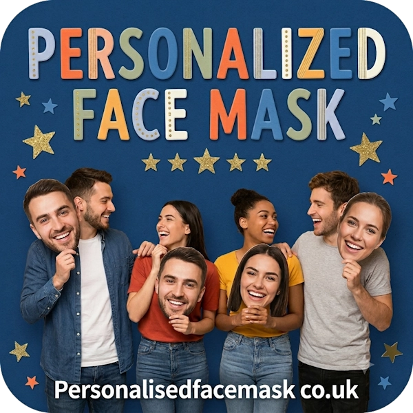 Personalised Face Mask from PersonalisedFaceMask.co.uk